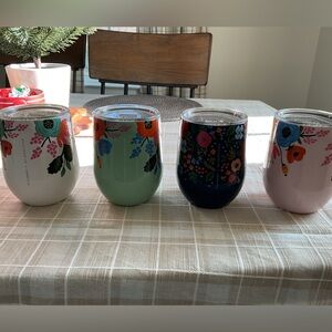 Rifle Paper Co. x Corkcicle Insulated Wine Cup Set